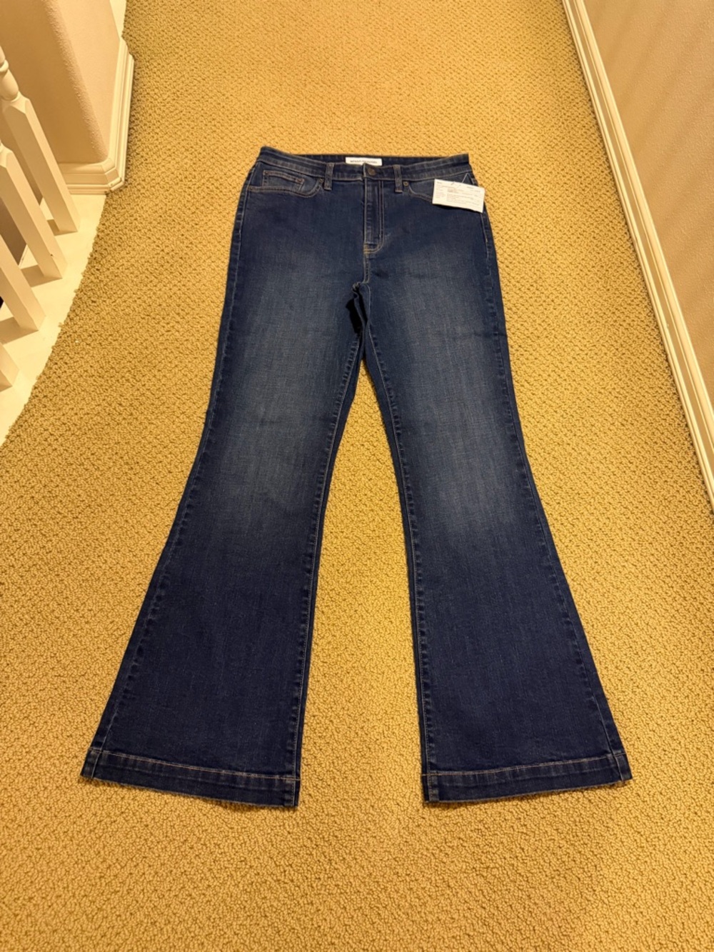 Amazon Essentials High Stretch High Rise Flare Jeans (Women’s Size 10)